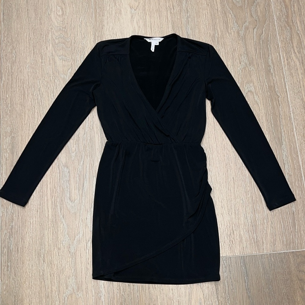 BCBGeneration Black Long Sleeve Dress